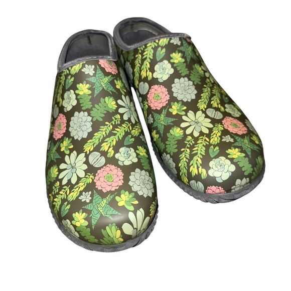 Western‎ Chief Garden Clogs Floral Plants Waterproof Size 10 - Picture 6 of 6